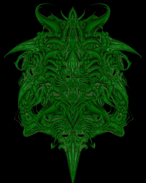 Creation of absorbing green: Step 23